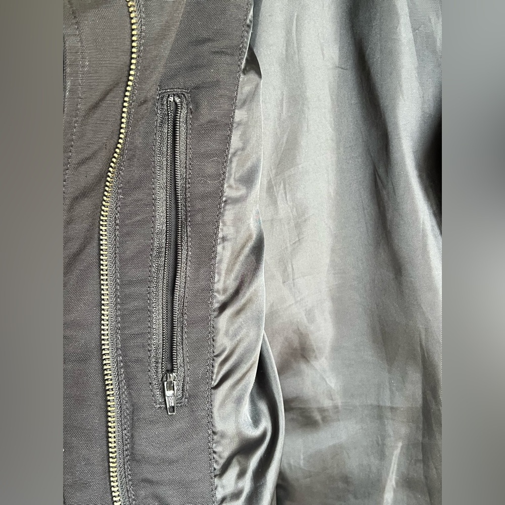 Harley-Davidson Black Jacket with Silver Studded Wing Design - Picture 11 of 13